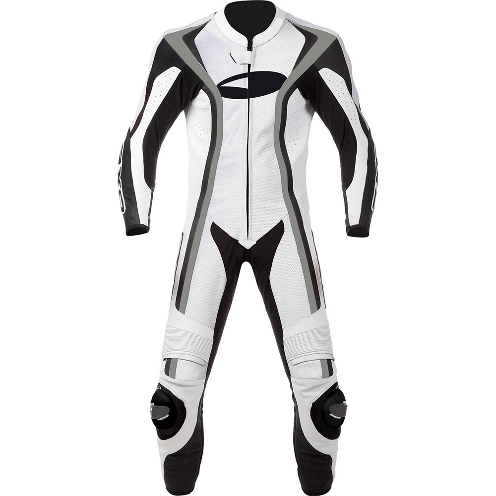 Custom Made Motorbike Leather Suit Men&#39;s Motorcycle Riding Cowhide Real Leather Racing Suit Leather Suites 