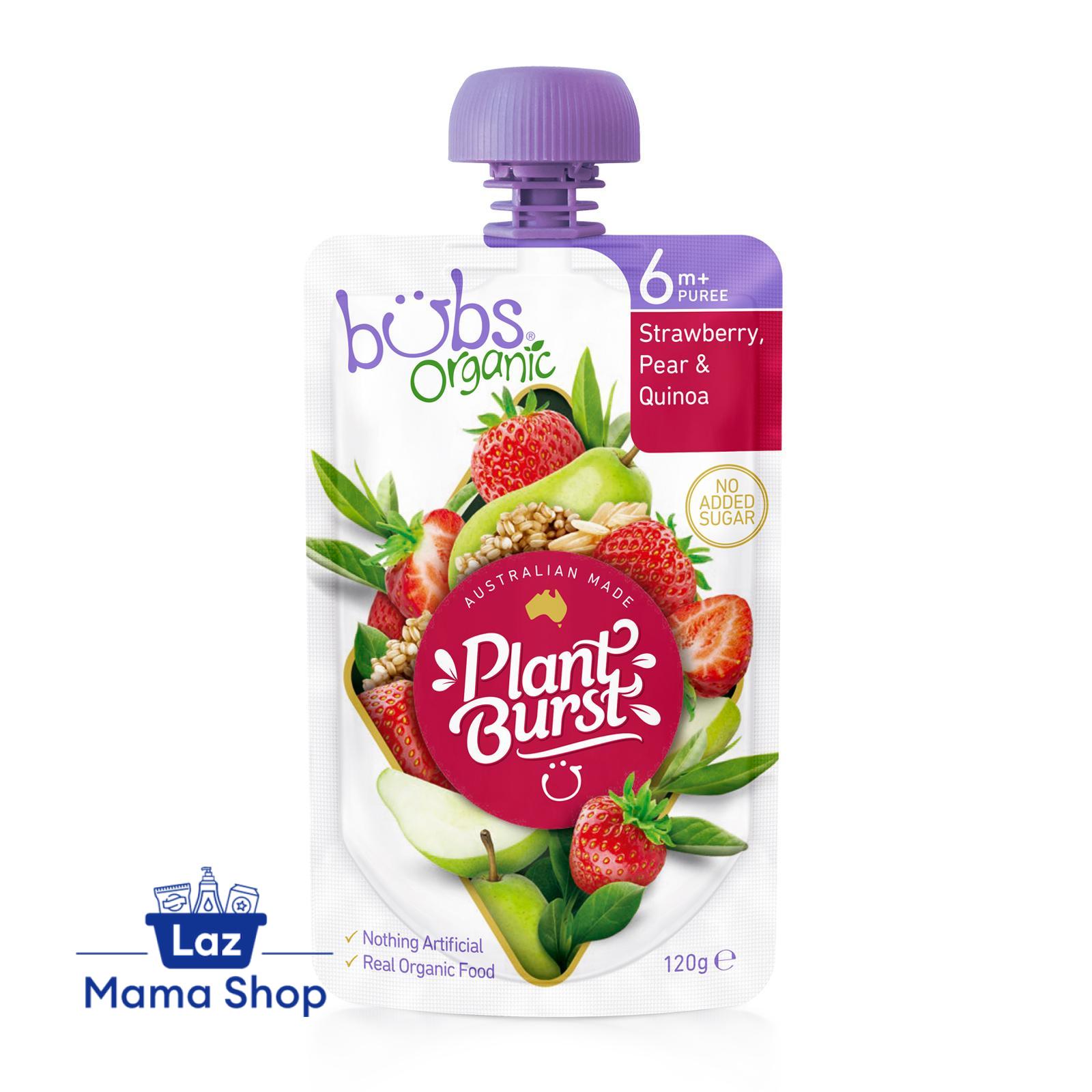 Bubs Organic Strawberry Pear & Quinoa (Laz Mama Shop)