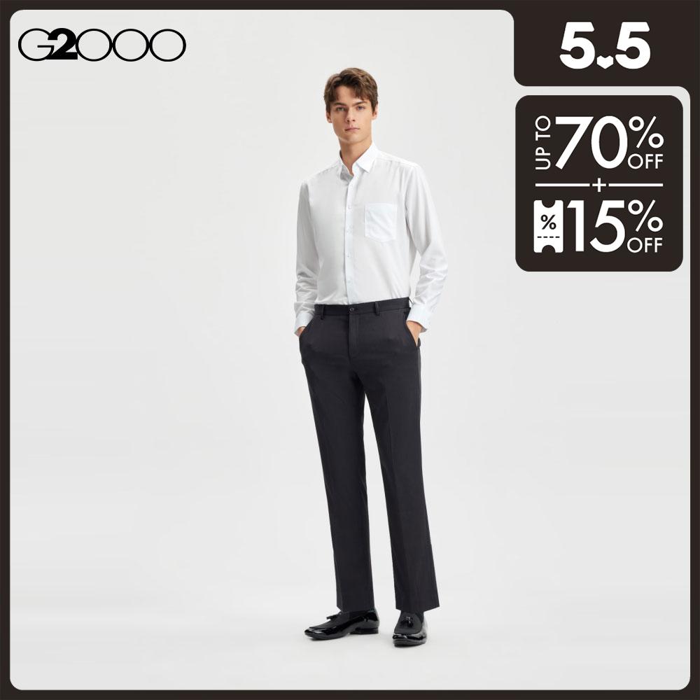 G2000 Men Non-Iron Cotton Lyocell Dress Shirt